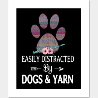 Dogs & Yarn Posters and Art